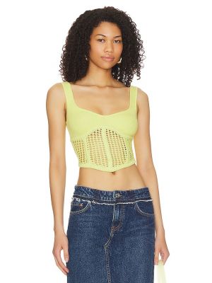Top in mesh H:ours verde
