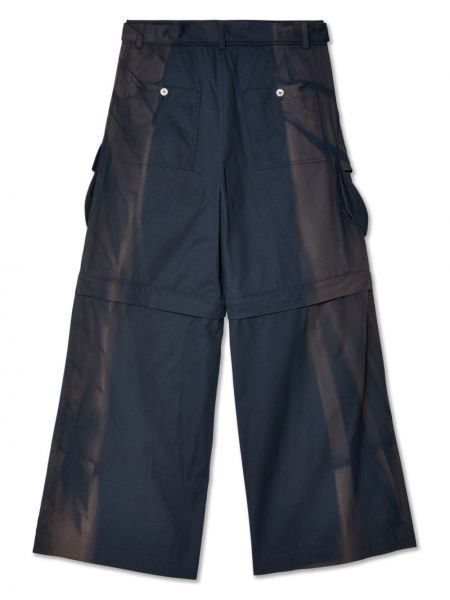 Puuvillased püksid Jiyongkim sinine