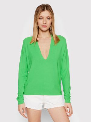 Пуловер Kontatto зелено