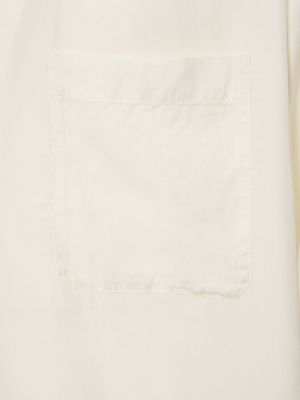 Camiseta lyocell Lemaire blanco