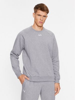 Relaxed fit fliso džemperis Under Armour pilka