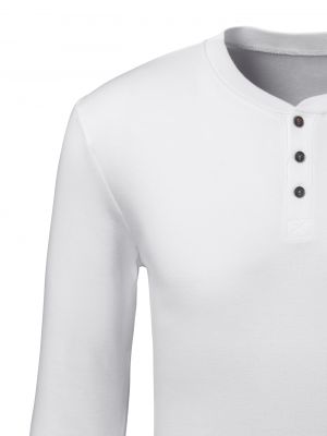 Majica z dolgimi rokavi S.oliver bela