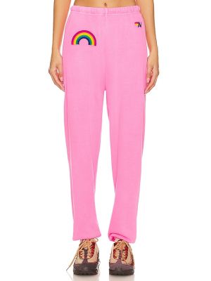 Pantalones de chándal Aviator Nation rosa
