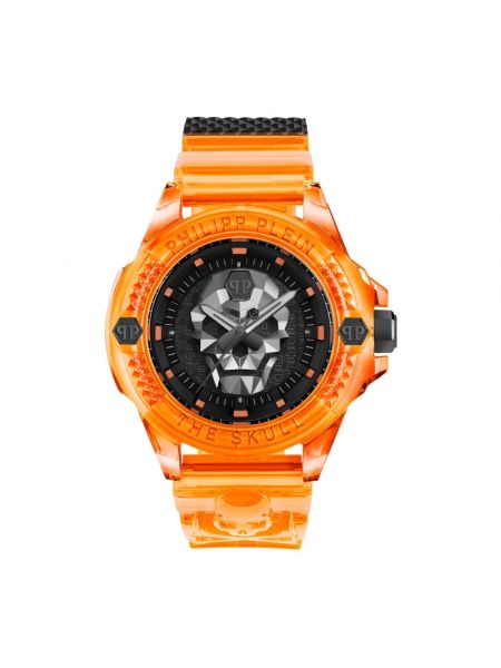 Pomarańczowy zegarek Philipp Plein