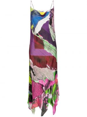 Ασύμμετρη μάξι φόρεμα με σχέδιο Marques'almeida