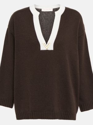 Kašmira džemperis Valentino brūns