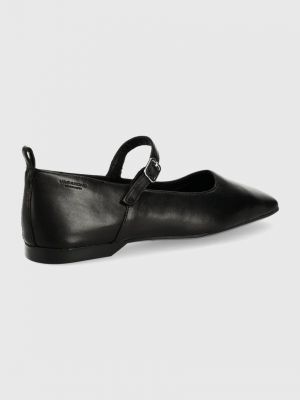Usnjene balerinke Vagabond Shoemakers črna