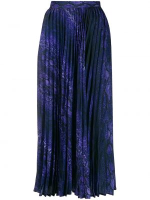 Falda plisada The Andamane violeta