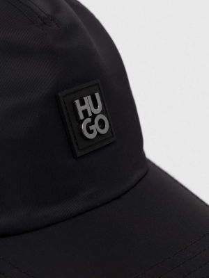 Czapka z daszkiem Hugo czarna