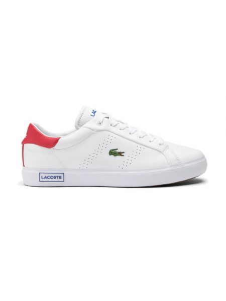 Sneakersy klasyczne Lacoste białe