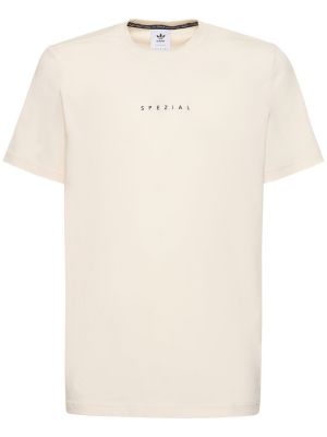 T-shirt en coton Adidas Originals blanc