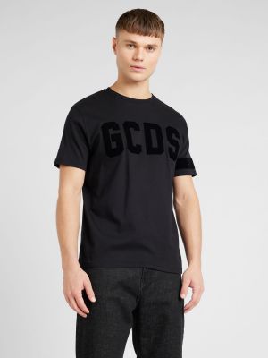 Majica s melange uzorkom Gcds crna
