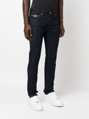 Slim fit skinny džíny Versace Jeans Couture modré