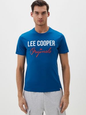 Футболка Lee Cooper голубая