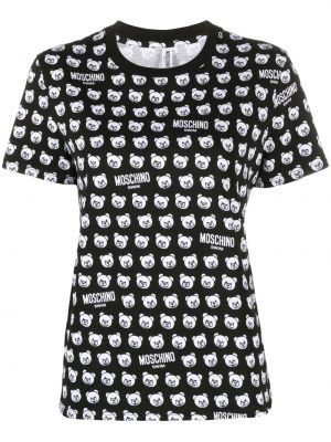 T-shirt Moschino svart