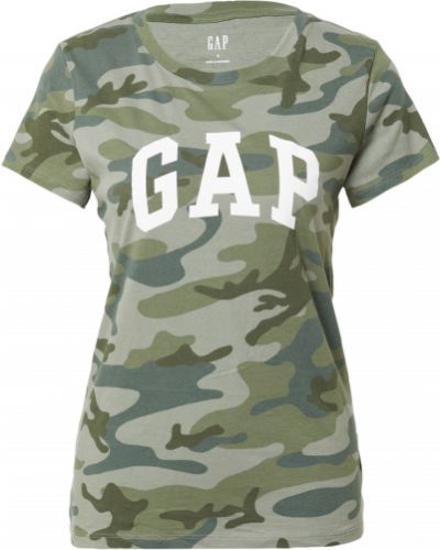 T-shirt à motif mélangé Gap vert