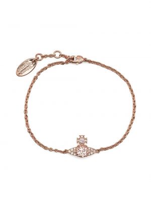 Colgante de cristal Vivienne Westwood rosa