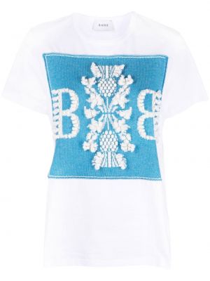 Bavlněné kašmírové tričko Barrie bílé