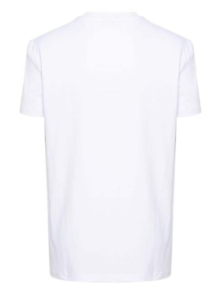 T-shirt col rond Dsquared2 blanc