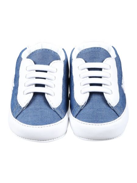Sneakersy Versace niebieskie
