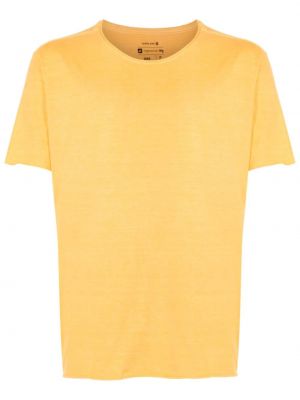 Βαμβακερή μπλούζα Osklen κίτρινο