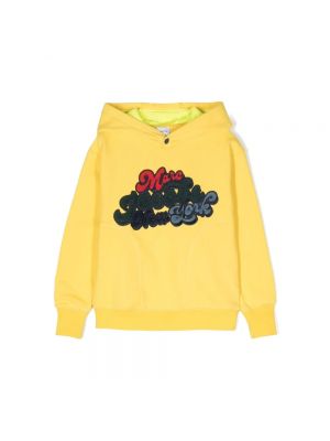 Sweter z kapturem Marc Jacobs żółty