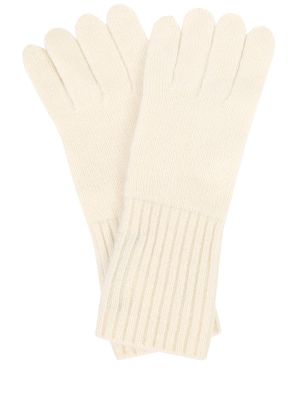 Кашемировые перчатки Re Vera белые