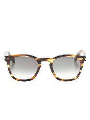 Slnečné okuliare Saint Laurent Eyewear hnedá
