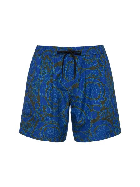 Nylon shorts Versace kaki