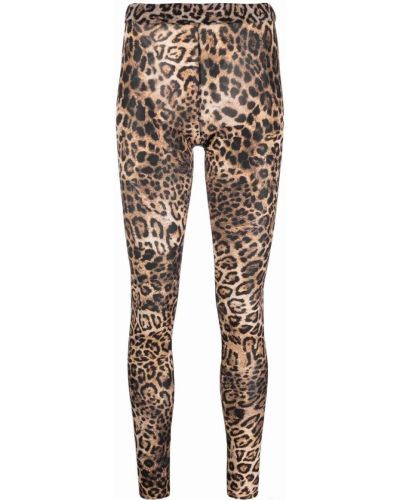 Leopard trykt leggings Pinko