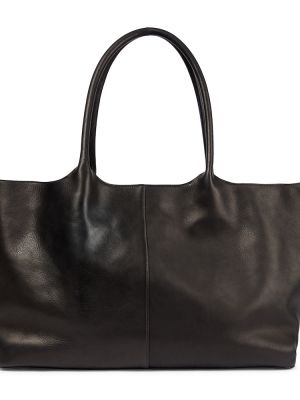 Кожаная сумка Gabriela Hearst, черная