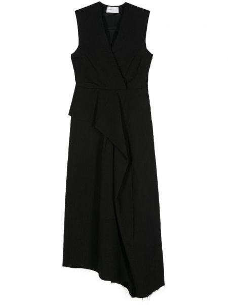 Robe asymétrique Christian Wijnants noir