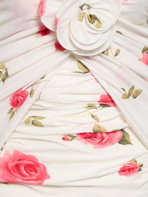 Jersey mini ruha nyomtatás Magda Butrym rózsaszín