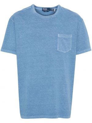Daunen t-shirt Polo Ralph Lauren blau