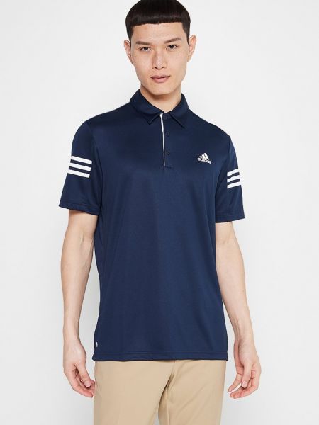 Polo Adidas Golf niebieska