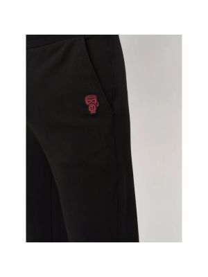 Pantalones de chándal Karl Lagerfeld negro