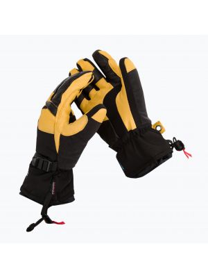 Sporty rękawiczki skórzane Level - żółty