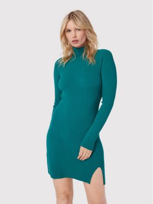 Slim fit priliehavé šaty Kontatto zelená