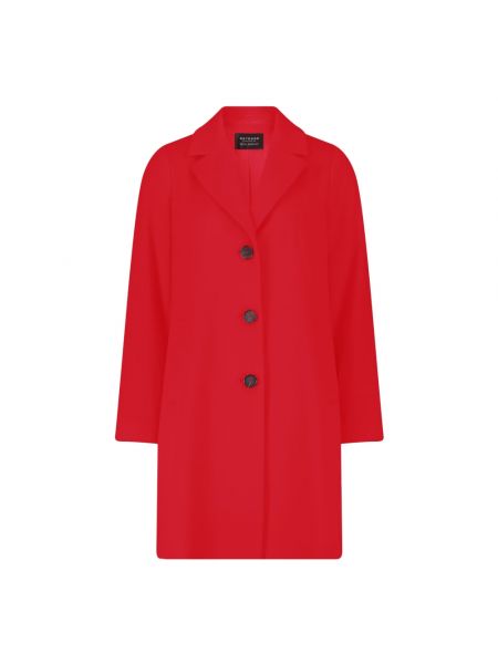 Płaszcz wełniany elegancki Betty Barclay czerwony