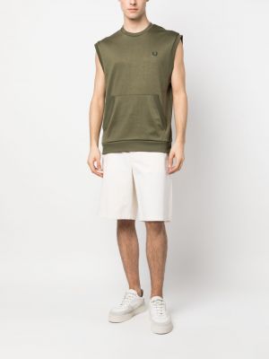 Chemise en coton Fred Perry vert