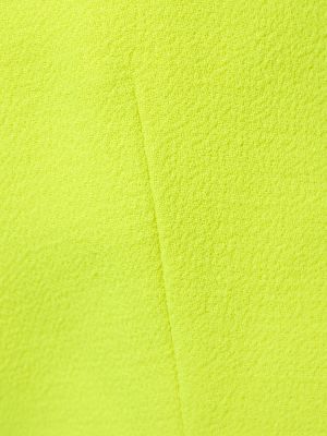 Vlněná bunda Alexandre Vauthier žlutá