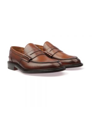 Loafers de cuero Tricker's marrón