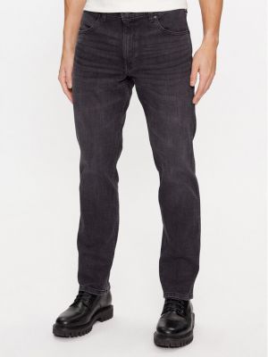 Straight leg jeans Wrangler nero