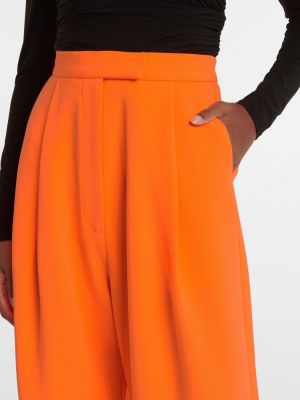Relaxed панталон с висока талия Alex Perry оранжево