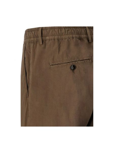 Pantalones slim fit Cruna marrón