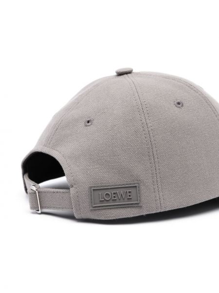 Cappello con visiera Loewe grigio
