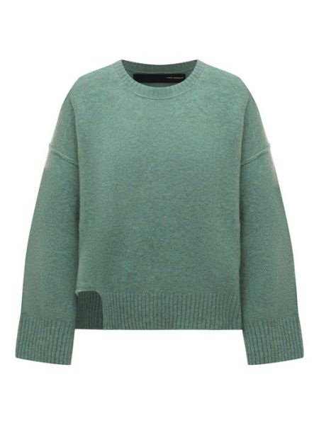 Шерстяной свитер Isabel Benenato зеленый