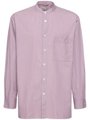 Medvilninė marškiniai Birkenstock Tekla violetinė
