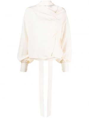 Блуза Victoria Beckham бяло