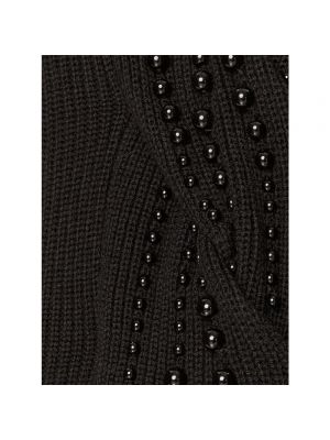 Jersey de lana de tela jersey Liu Jo negro